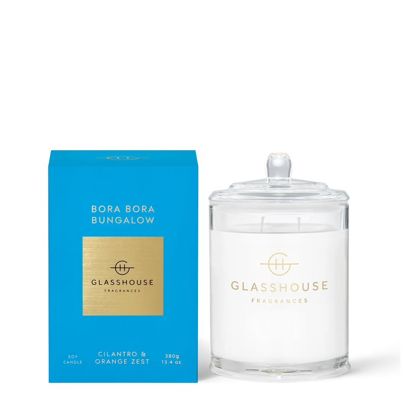 Glasshouse Fragrances Bora Bora Bungalow 380g Candle