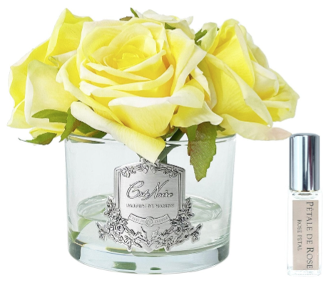 Cote Noire Perfumed Natural Touch 5 Roses - Clear - Yellow - GMR68- NEW