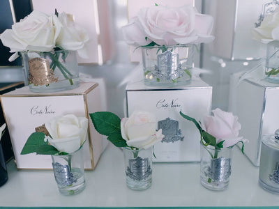 Cote Noire Perfumed Natural Touch 5 Roses - Clear - French Pink - GMR66 XDaySale