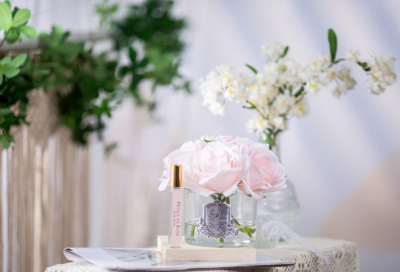 Cote Noire Perfumed Natural Touch 5 Roses - Clear - French Pink - GMR66 XDaySale