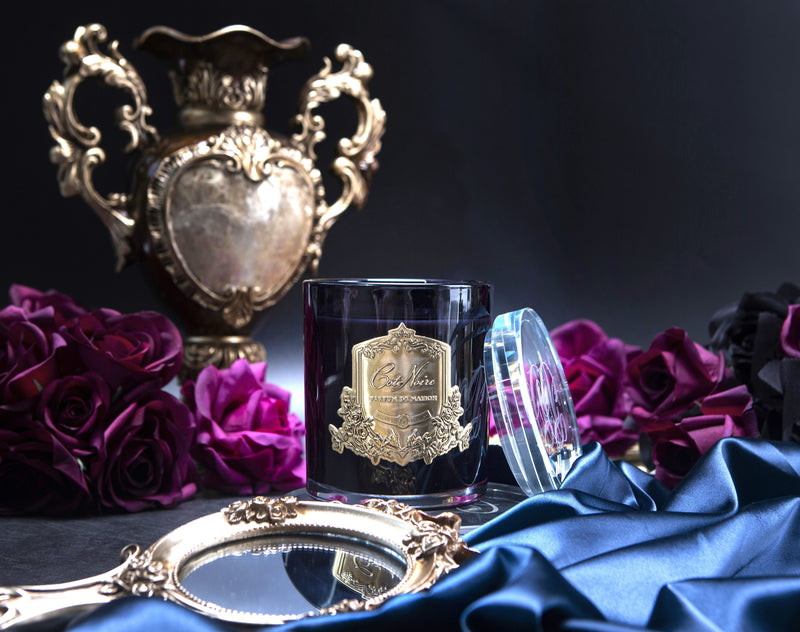 Cote Noire CRYSTAL GLASS STAND / BASE / COASTER - LARGE 8.9cm CGS03