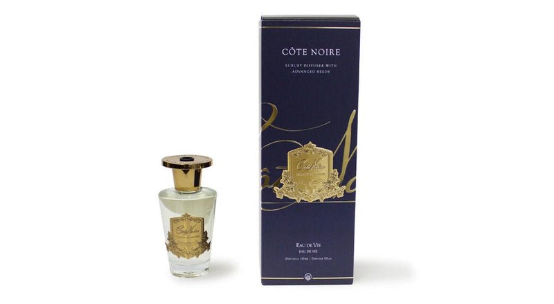 Cote Noire Diffuser Set Gold & Navy 150 mL - Eau de Vie GMDL15005