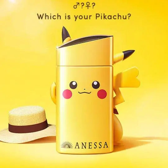 Shiseido Anessa Perfect UV Sunscreen Skincare Milk 60ml - Pokémon Pikachu Edition Shiseido Anessa