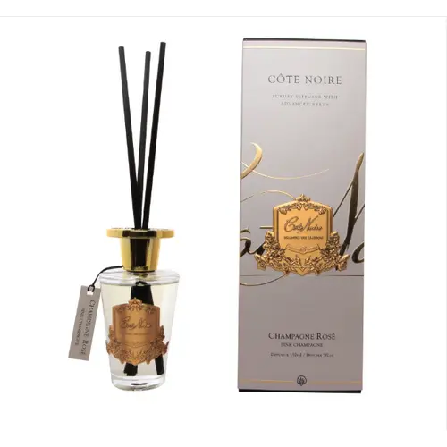 Cote Noire Diffuser Set Pink Champagne, Gold 150mL, GMDL15018 Cote Noire