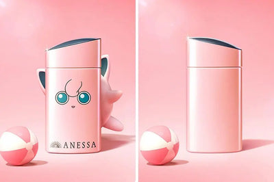 Shiseido Anessa Perfect UV Sunscreen Skincare Milk 60ml - Pokémon Jigglypuff Edition Shiseido Anessa