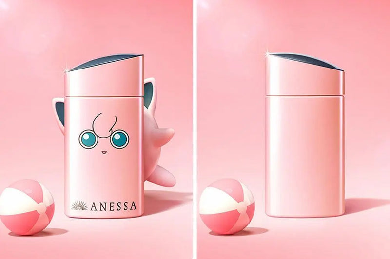 Shiseido Anessa Perfect UV Sunscreen Skincare Milk 60ml - Pokémon Jigglypuff Edition Shiseido Anessa