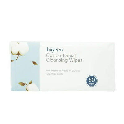 Bayeco Disposable Facial Towel Wipes - 80pc (Bag) Bayeco