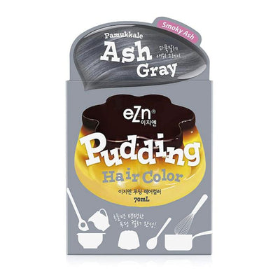 eZn Pudding Hair Color Cream Ash Gray DIY Kit