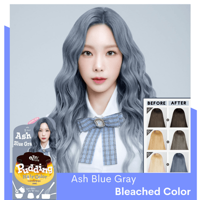 eZn Taeyeon's Pick Pudding Hair Colour-Ash Blue Gray