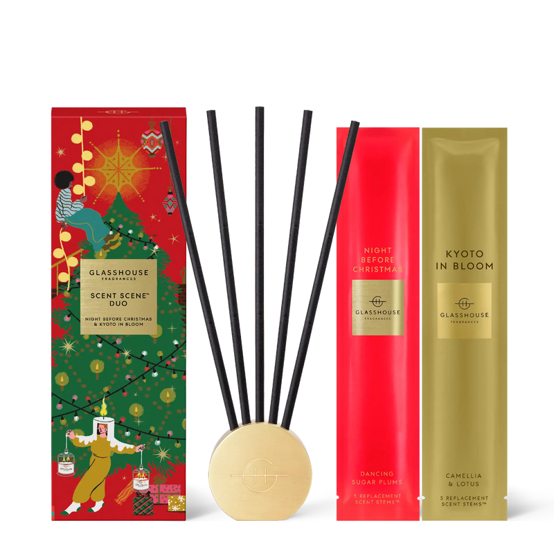 Glasshouse Fragrances Christmas Scent Scene™ Duo Glasshouse