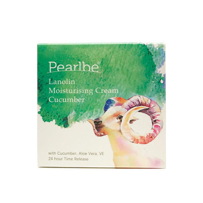 Pearlbe Lanolin Moisturising Cream Cucumber 100g Exp:04/2026