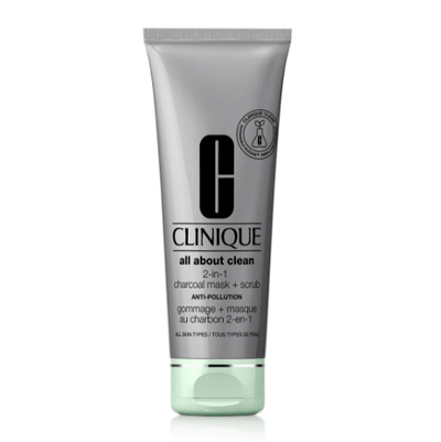 Clinique All About Clean™ 2-in-1 Charcoal Mask + Scrub 100ml