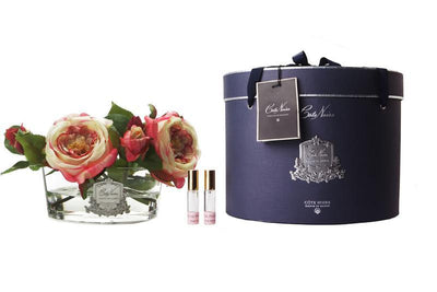 Cote Noire - Luxury Range Oval - French Garden Peonies LOV06 Cote Noire