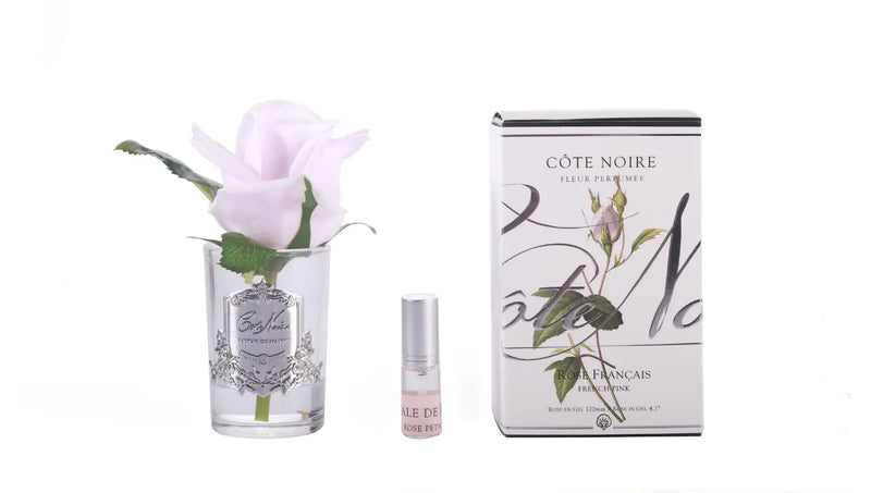 Cote Noire Perfumed Natural Touch Rose Bud - clear- French pink - GMR46 Cote Noire